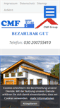 Mobile Screenshot of cmfgmbh.de